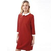 Only Womens Martha 3/4 Dress High Risk Red