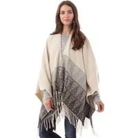 Onfire Womens Shawl Cream Multi