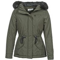 only lorca womens parka in green