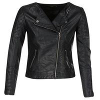 only carly womens leather jacket in black