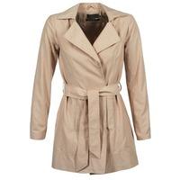 only paula womens trench coat in beige