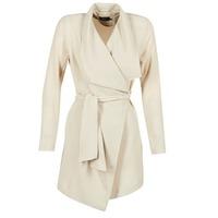 only runa womens trench coat in beige