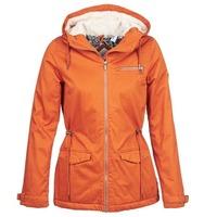 oneill adv comfort womens parka in orange