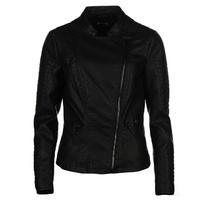 only lava faux leather jacket