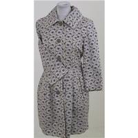 Only size S purple & cream patterned coat