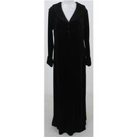 Onyx Nite Size:M black velvet evening coat