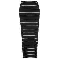 only abbit stripe skirt