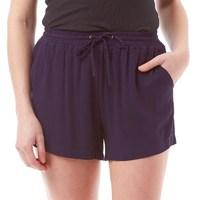 Onfire Womens Tie Waist Shorts Navy