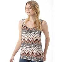 Only Womens Nova Urban Zig Zag Top Peyote