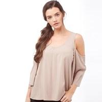 Only Womens Nova Cold Shoulder Dress Etherea