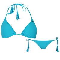 oneill solid triangle bikini ladies