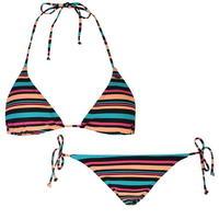 ONeill Stripe Bikini Set Ladies