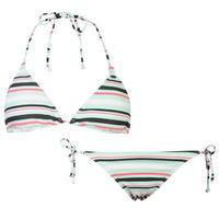 ONeill Stripe Bikini Set Ladies