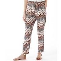 only womens nova urban zig zag woven trousers peyote