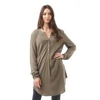 Only Womens Nova Plain Long Tunic Tarmac