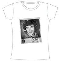 one direction womens solo liam short sleeve crew neck t shirt white si ...