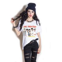 one direction individual shots cut out tee medium