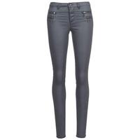 Only NEW OLIVIA COATED women\'s Trousers in grey