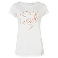 oneill love short sleeve t shirt ladies