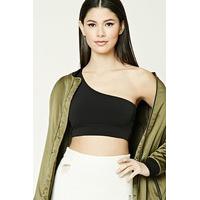 One-Shoulder Crop Top