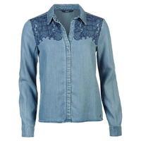 only batson denim long sleeve shirt