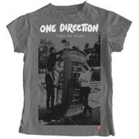 One Direction Take Me Home Album Skinny Grey TS: Large
