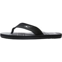 oneill imprint santa cruz flip flop blackallover print