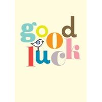 ood Luck Chick | Good Luck Card | Mrs Booth | MB1049