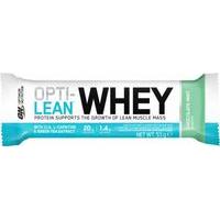 Optimum Nutrition Opti-Lean Whey Bar 12 - 53g Bars Chocolate Mint