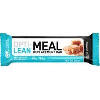 Optimum Nutrition Opti-Lean Meal Replacement Bar 12 - 60g Bars Salted Caramel