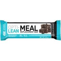 Optimum Nutrition Opti-Lean Meal Replacement Bar 12 - 60g Bars Chocolate Brownie