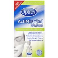 Optrex Actimist 2 In 1 Eye Spray (tired + Uncomfortable Eyes) 10ml