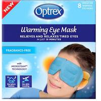 optrex warming eye mask