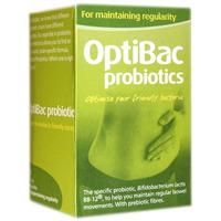 OptiBac Probiotics Bifidobacteria & fibre Sachets 30