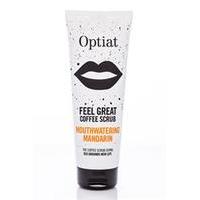 optiat mandarin coffee scrub 220g