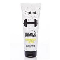 optiat lemongrass lifter coffee scrub 220g