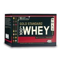 Optimum Nutrition 100% Whey Gold Sachets Strawb 24 X 30g