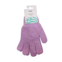 opal crafts exfoliating gloves violet