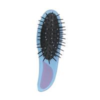 opal crafts small hair brush blue