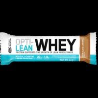 Optimum Nutrition Opti-Lean Whey Bar Chocolate Caramel 12 x 53g, Green