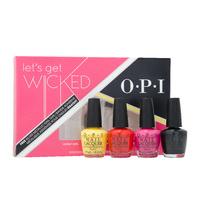 Opi Mini Nail Lacquer Collection 4 X 3.75 - Lets G