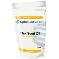Optimum Health Flax Seed Oil 60 x 1000mg Caps