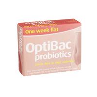 optibac probiotics one week flat 7schts