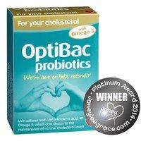 Optibac Probiotics For Your Cholestrol, 60Caps