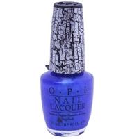 O.P.I Blue Shatter Nail Varnish