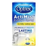 optrex actimist 2in1 eye spray itchy ampamp watery eyes 10ml