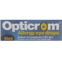 Opticrom (Sodium Cromoglicate) 2% Eye Drops