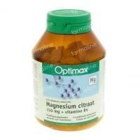 optimax magnesium 250mg vitamine b6 120 st tablets