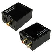 Optical to Phono Audio Converter Optical and Coax to 2x RCA