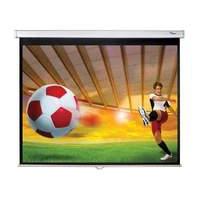 optoma panoview ds 3084pwc 84 inch 43 manual pull down projector scree ...